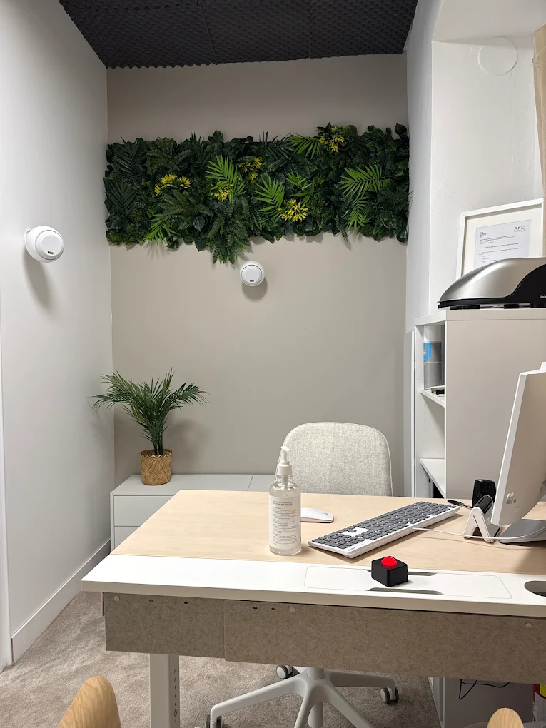 Un bureau de consultation du centre
